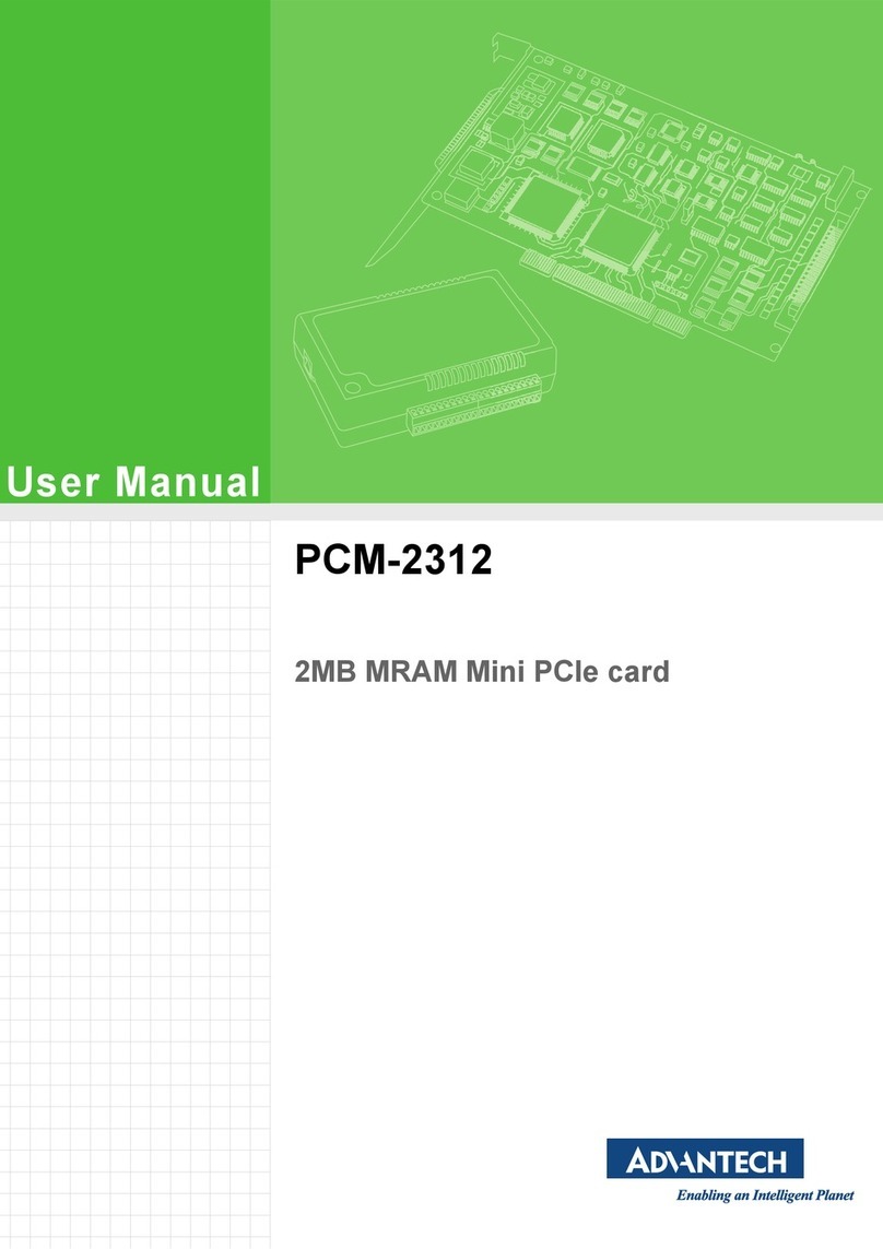Advantech PCM-2312 User manual