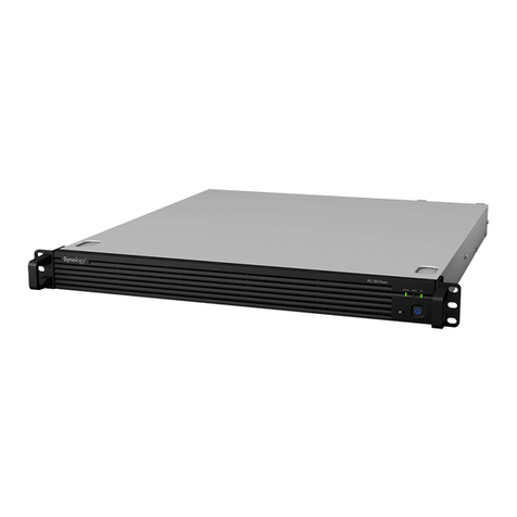 Synology RackStation RC18015xs+ User manual