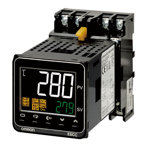 Omron E5CC-U-800 User manual