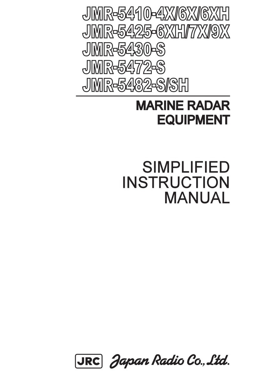 JRC JMR-5410-6X User manual JRC JMR-5410-6X User manual