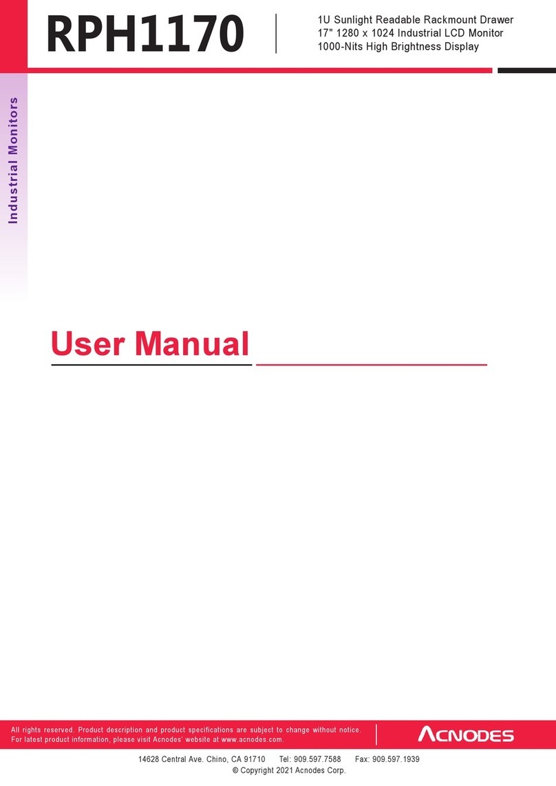 Acnodes RPH1170 User manual
