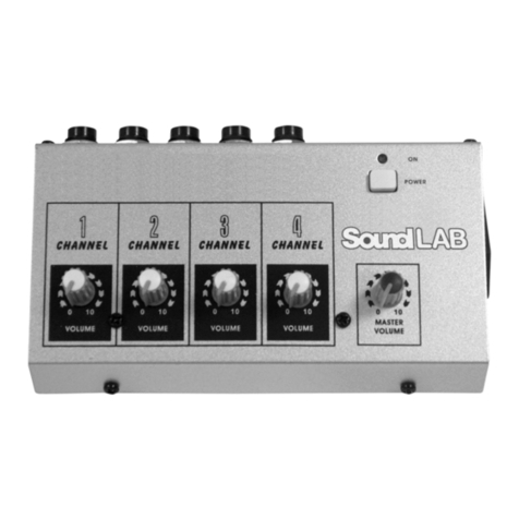 Sound LAB G105AA user manual