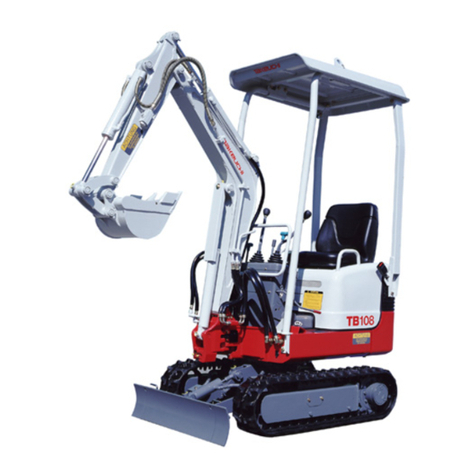 Takeuchi TB108 User manual Takeuchi TB108 User manual