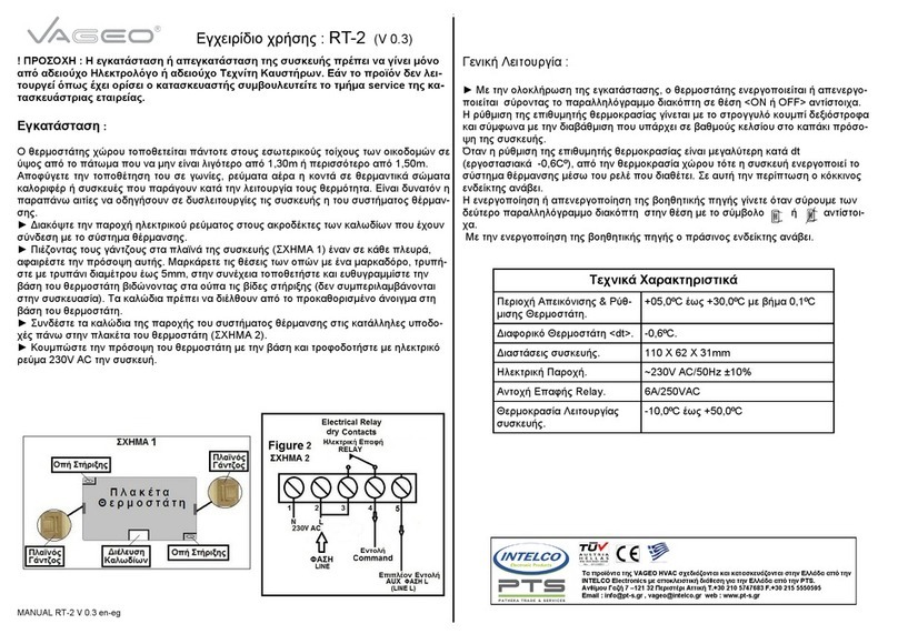 Vageo RT-2 manual