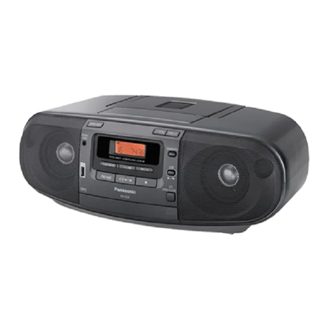 Panasonic RX-D53 operating instructions