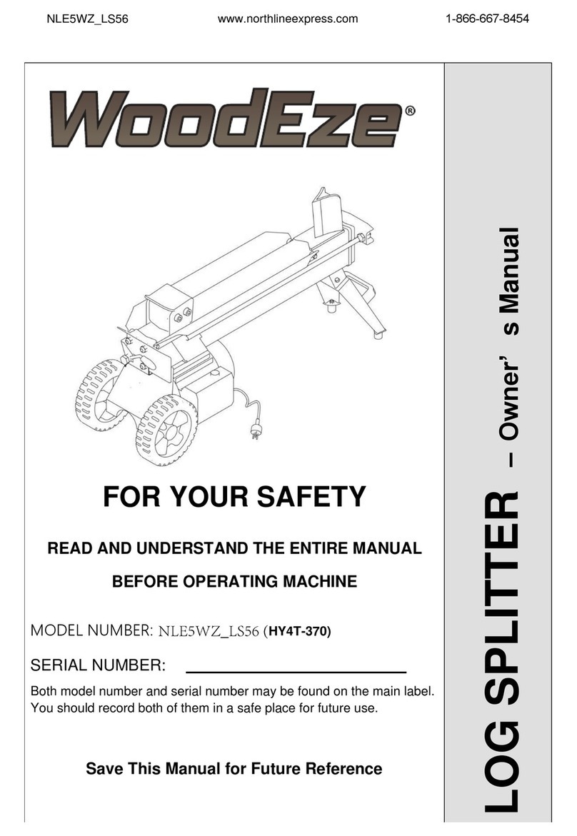Northline Express WoodEze NLE5WZ LS56 owner's manual