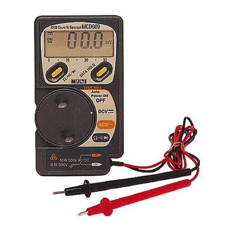 Multi MCD-009 User manual
