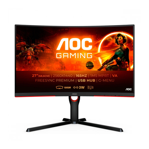 AOC CQ27G3SU User manual