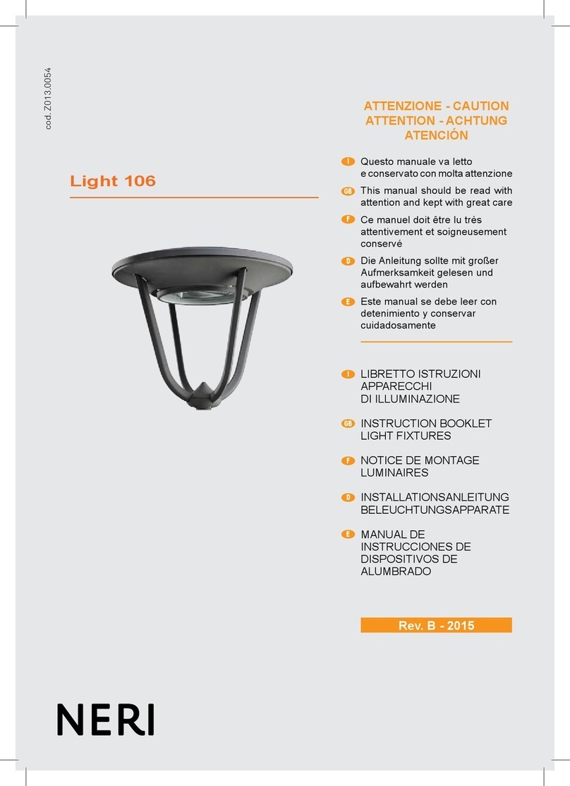 NERI Light 106 Instruction booklet