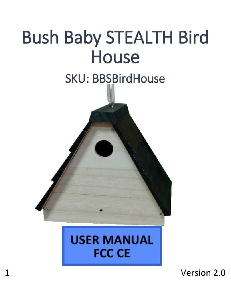 Brickhouse Security BBSBirdHouse user manual