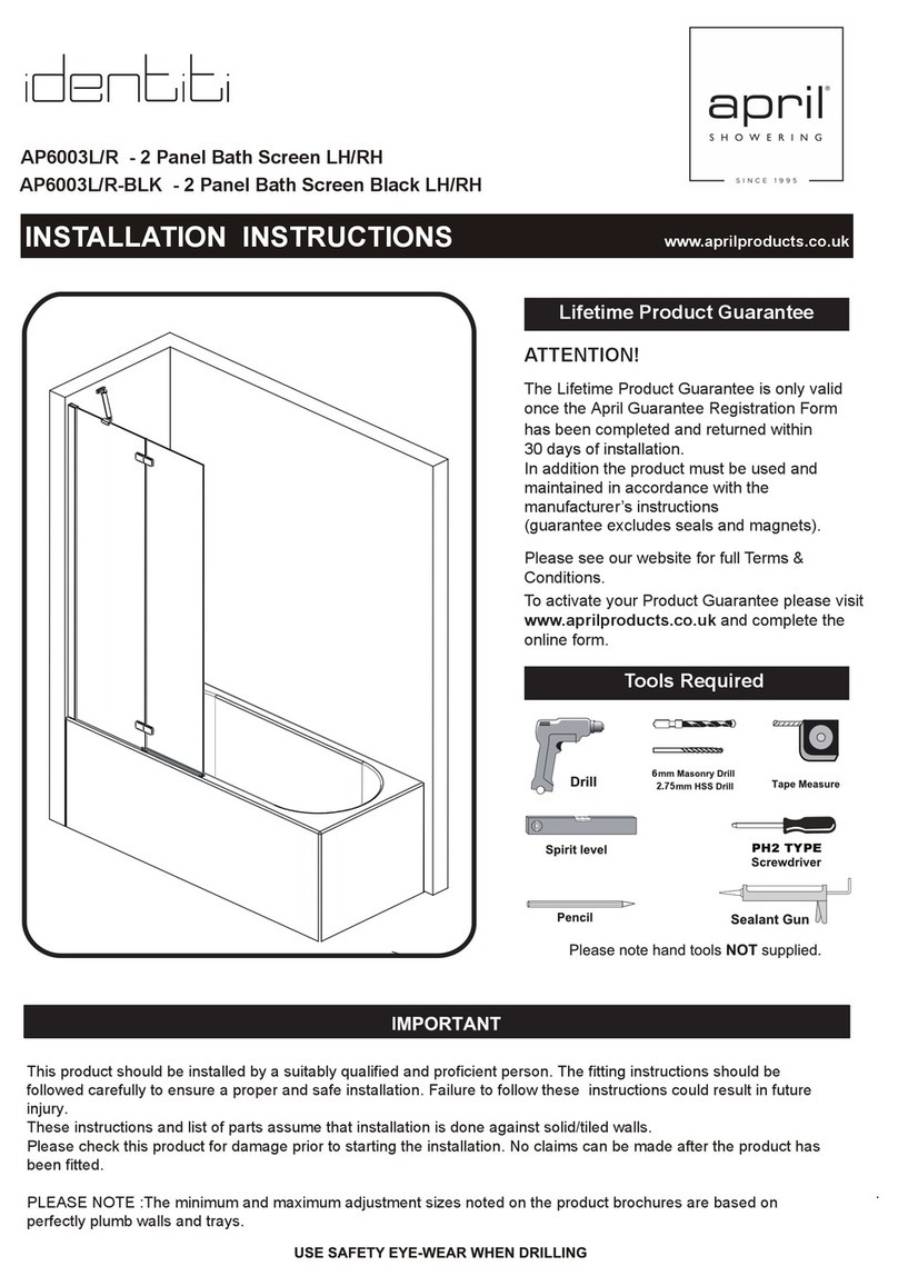 April Identiti AP6003L/R User manual