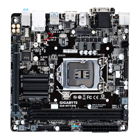 Gigabyte GA-H110N User manual