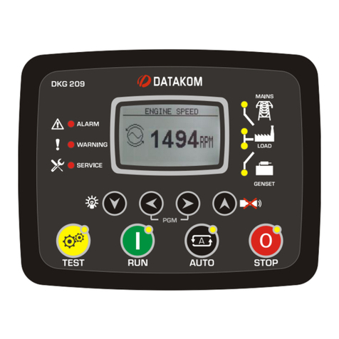 Datakom DKG-209 user manual