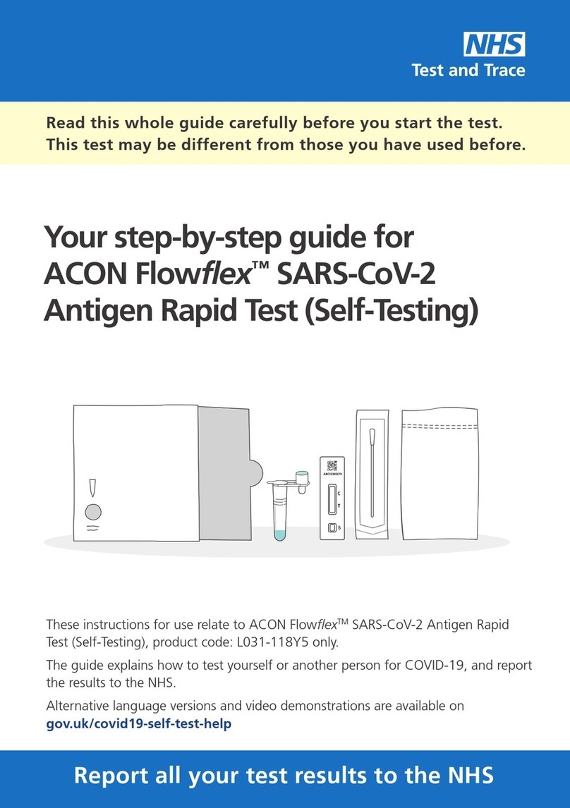 NHS ACON Flowflex SARS-CoV-2 Step-by-step guide