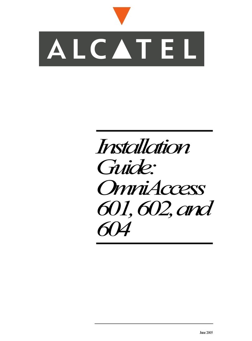 Alcatel OmniAccess 601 User manual
