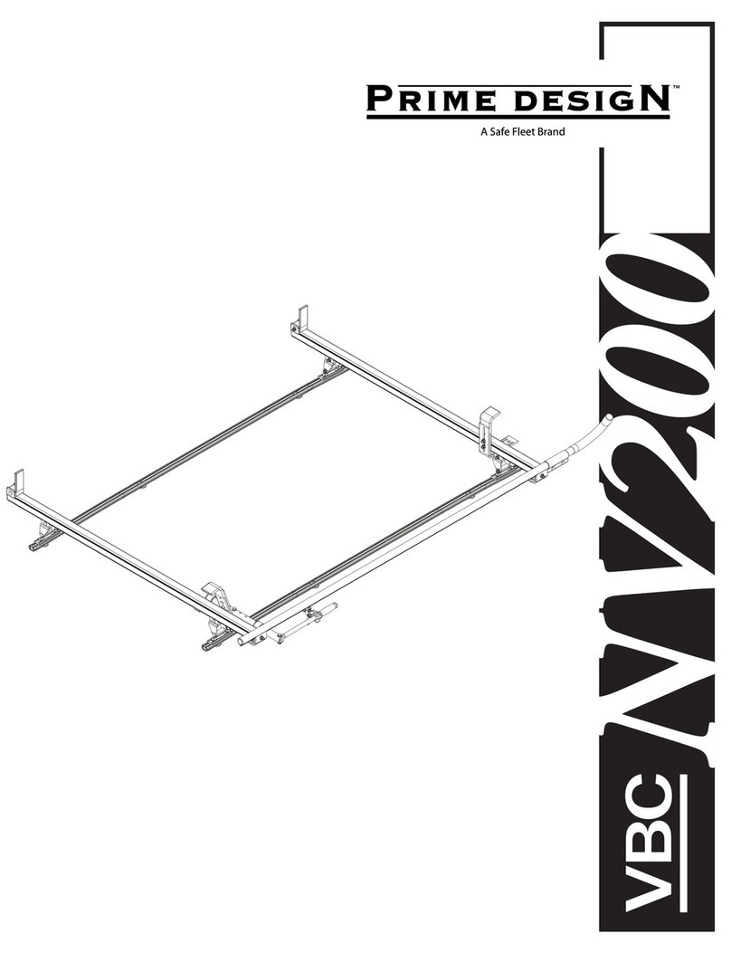 Safe Fleet Prime Design VBC NV200 User manual Safe Fleet Prime Design VBC NV200 User manual