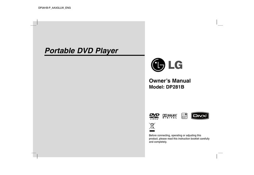 LG DP281B User manual