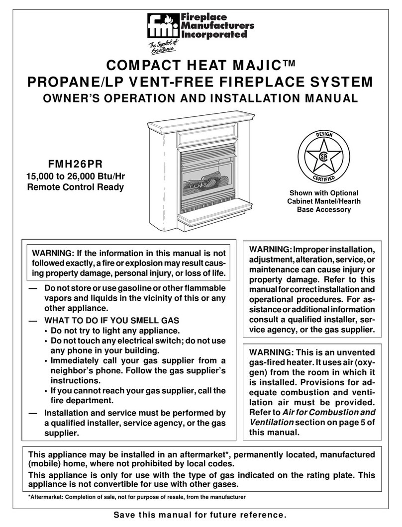 FMI COMPACT HEAT MAJIC Quick start guide