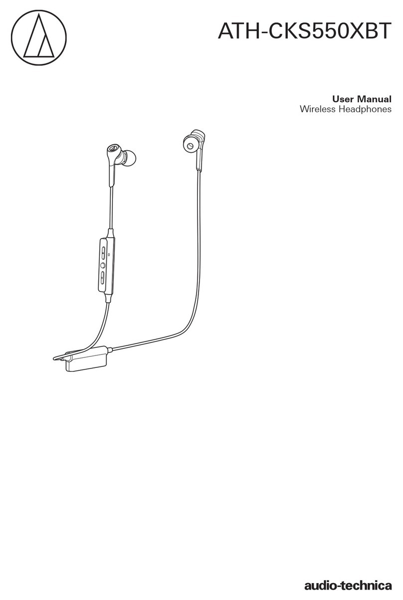 Audio Technica ATH-CKS550XBT user manual