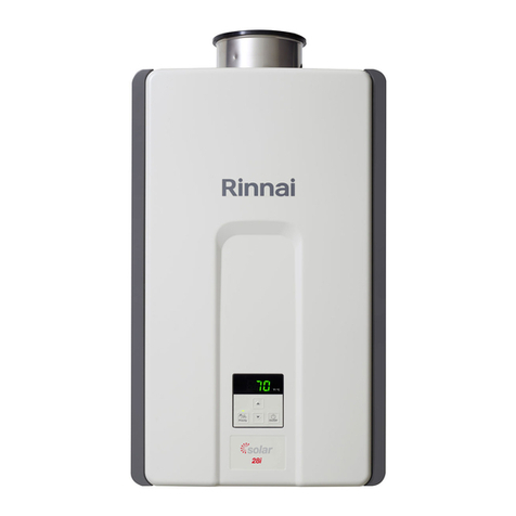 Rinnai S26i User manual Rinnai S26i User manual