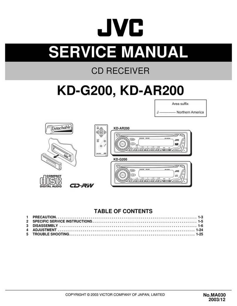JVC KD-G200 User manual
