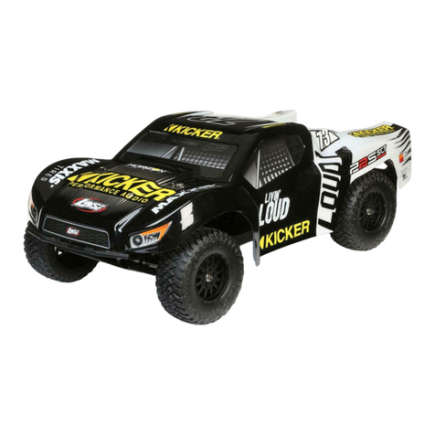 Team Losi 22S Maxxis User manual