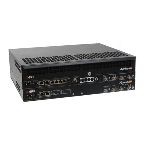 4RF Aprisa SR+ User manual