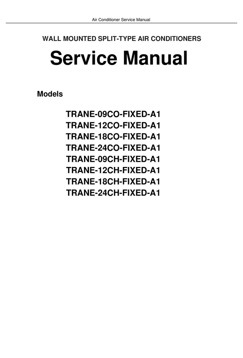 Trane 09CO-FIXED-A1 User manual
