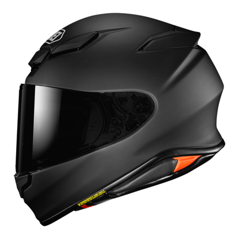 SHOEI RF-1400 manual