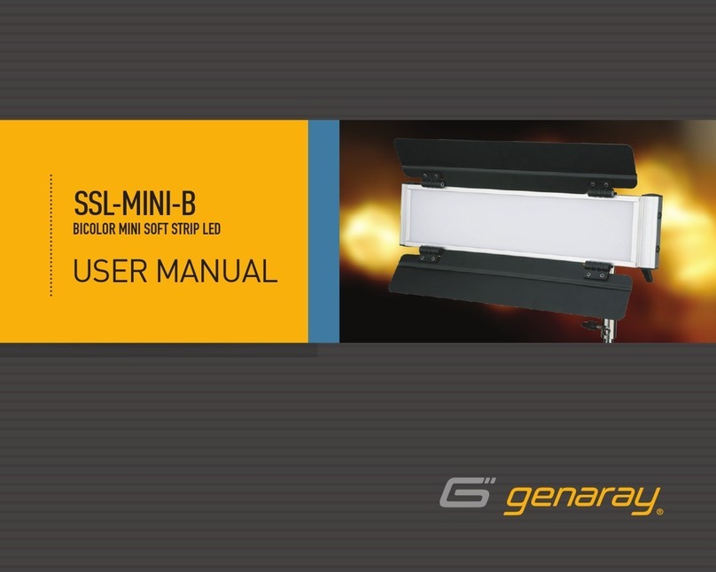 Genaray SSL-MINI-B User manual Genaray SSL-MINI-B User manual