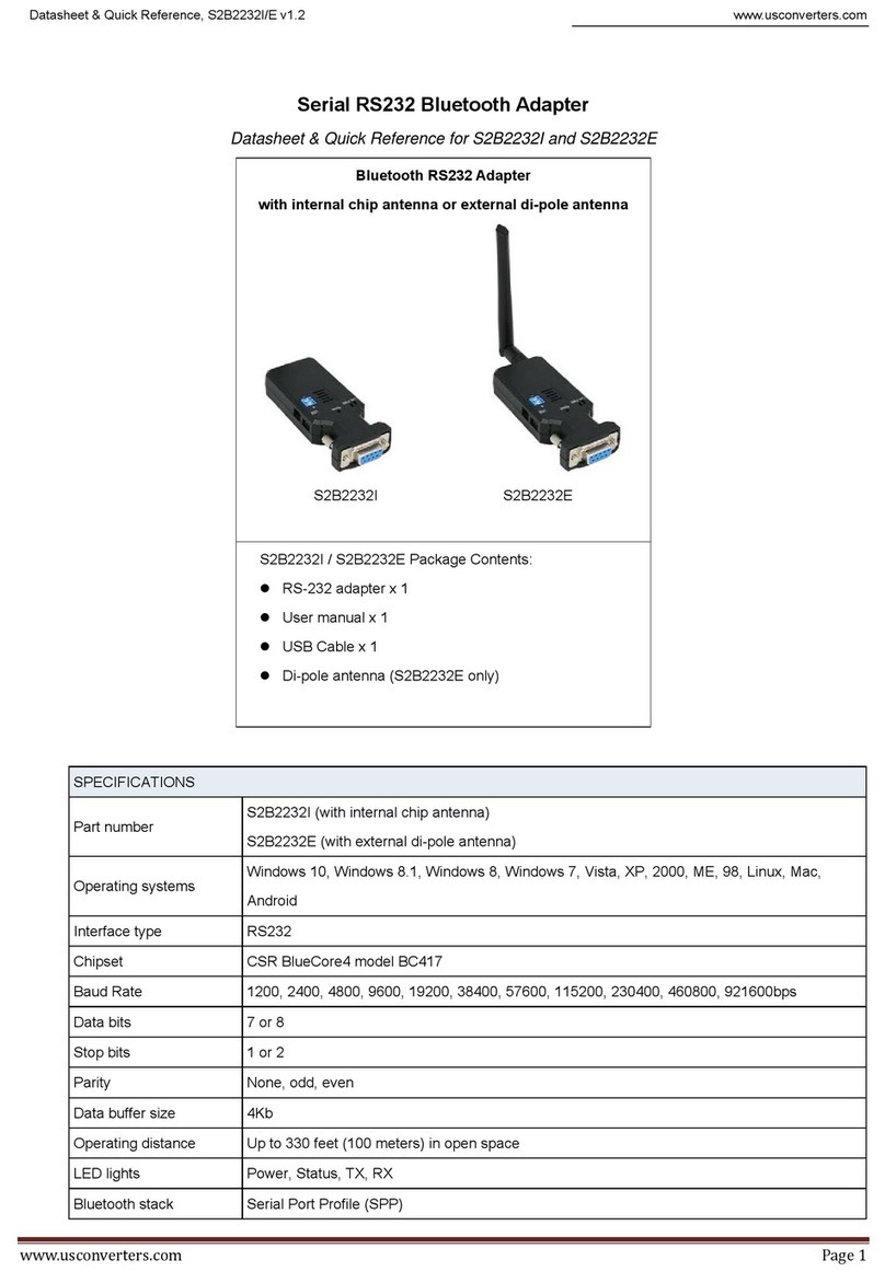 Usconverters S2B2232I Datasheet & Quick Reference