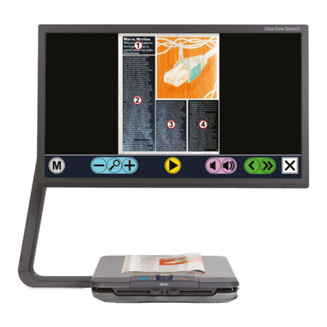 Optelec ClearView Speech User manual