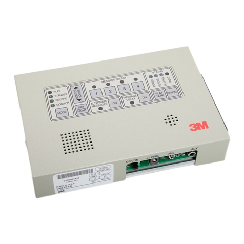 3M Audio Greeter A300 operating instructions 3M Audio Greeter A300 operating instructions