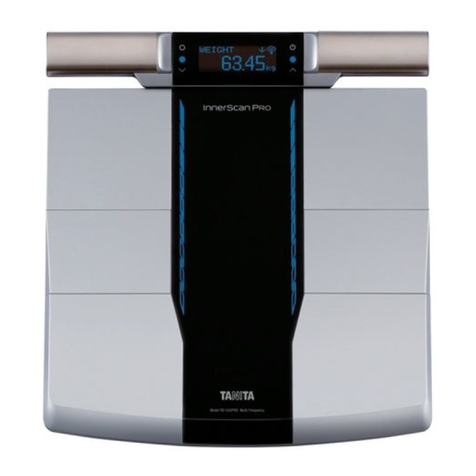 Tanita InnerScan Pro RD-545PRO User manual