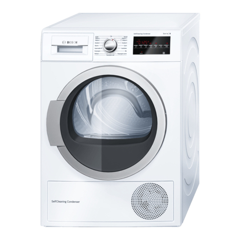 Bosch WTW874B8SN User manual