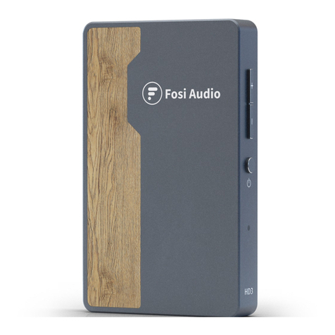 Fosi Audio HD3 DSD DAC user guide