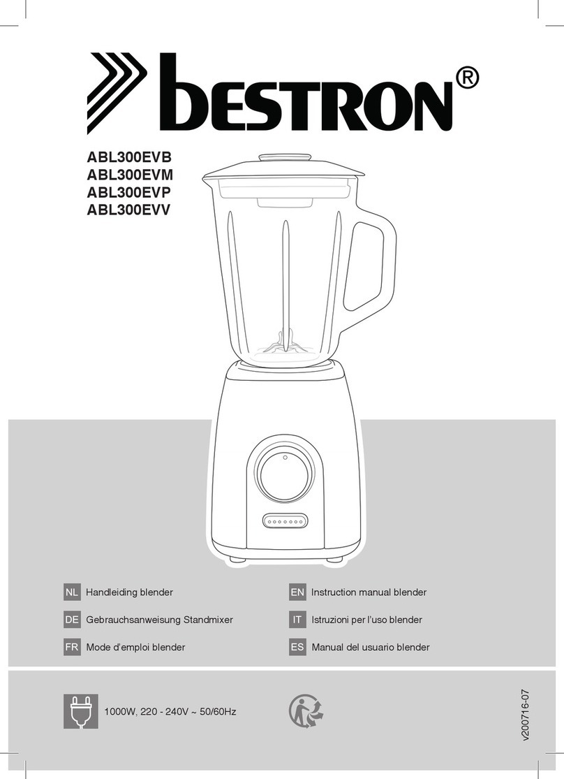 Bestron ABL300EVB instruction manual