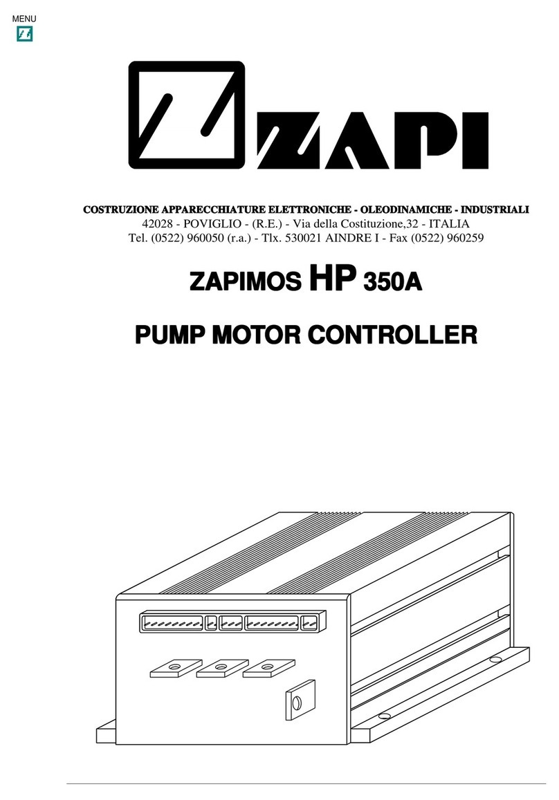 Zapi ZAPIMOS HP 350A manual