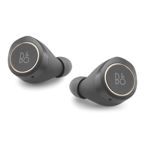 B&O Play BeoPlay E8 quick start guide