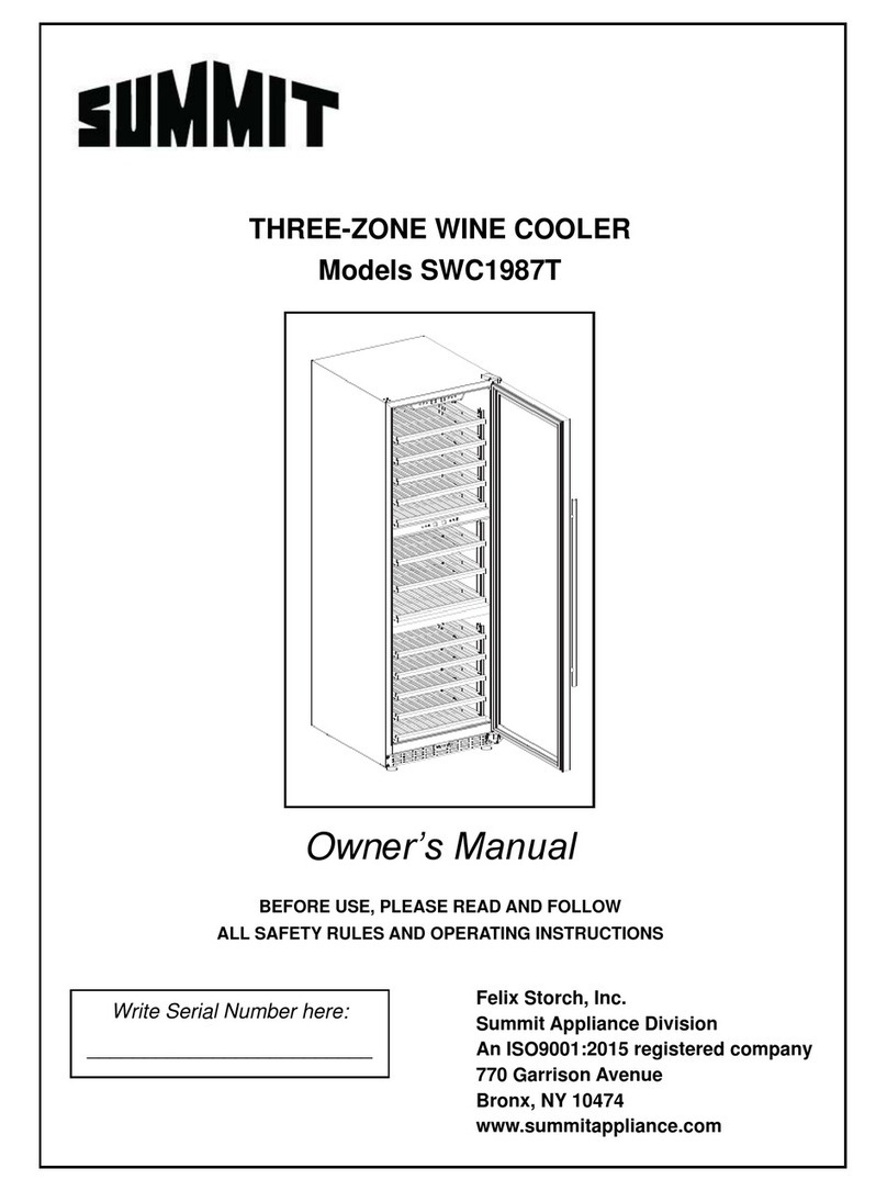 Summit SWC1987T owner's manual