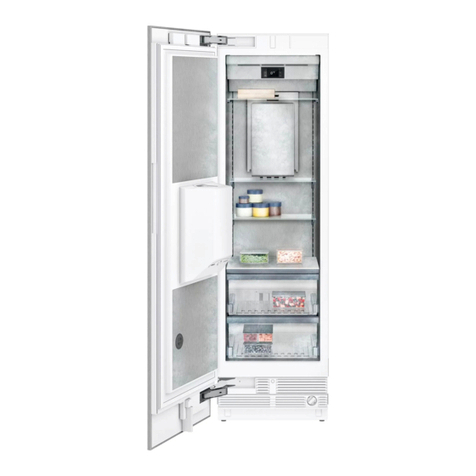 Gaggenau RF463706 instruction manual