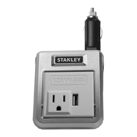 Stanley PI120PSCA instruction manual