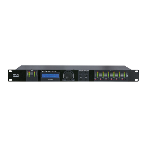 DAPAudio D2081 User manual