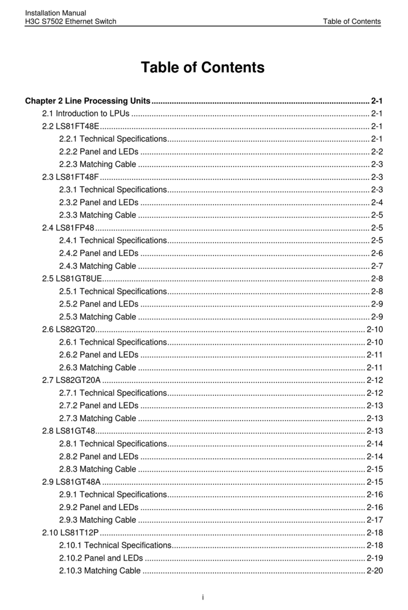 H3C S7502 User manual