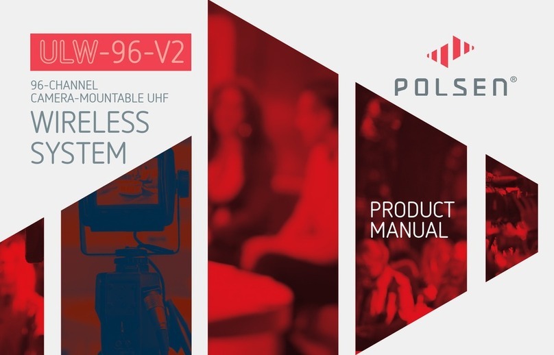 Polsen ULW-96-V2 product manual