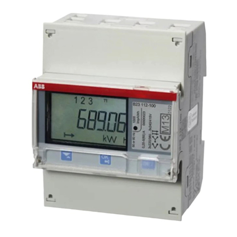 ABB B23 UL User manual