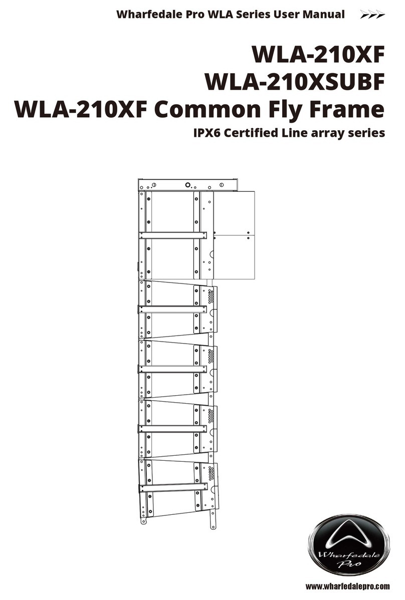 Wharfedale Pro WLA Series user manual