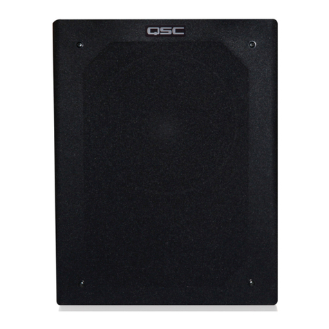 QSC SR-800 user manual