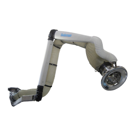Nederman NEX D 2m User manual