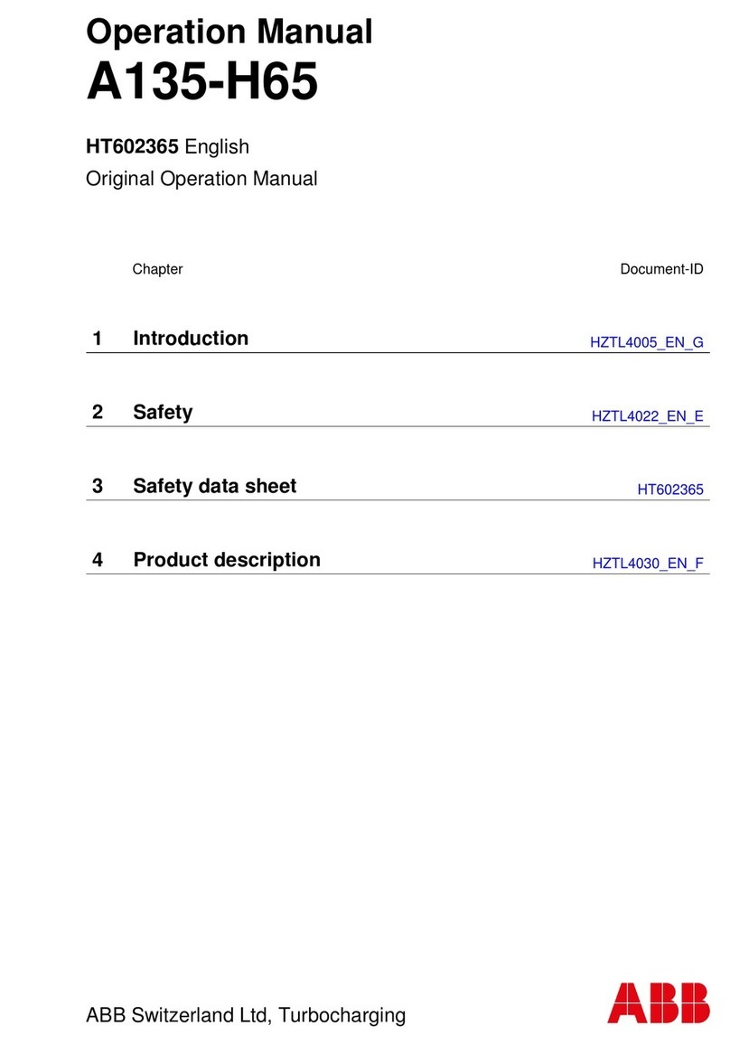 ABB A135-H65 Operation manual